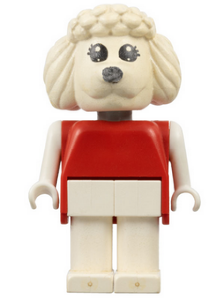 Lego Fabuland fab14a Paulette Poodle